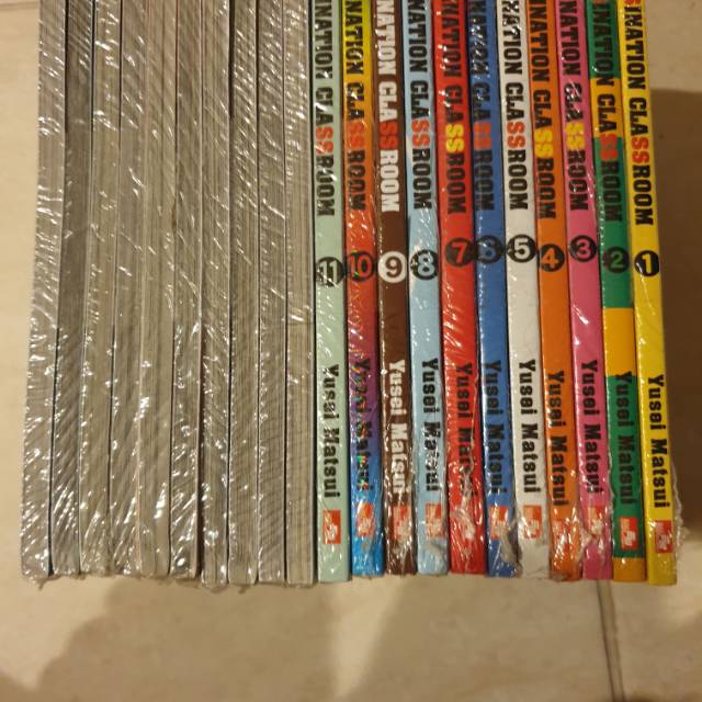 Komik Assasination classroom vol 1-21 segel ori set