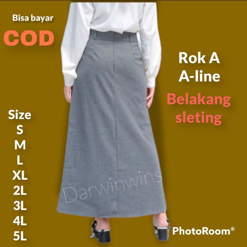 ⭐⭐⭐⭐⭐ (Rok A ferary) Rok model A Rok kerja wanita model a line Rok kantoran ROK A ROK FORMAL ROK KER