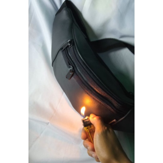 Tas Selempang Kulit Pria  Waistbag Kulit Asli Sapi Premium Anti Air Waisbag Kulit Sapi Asli Termurah