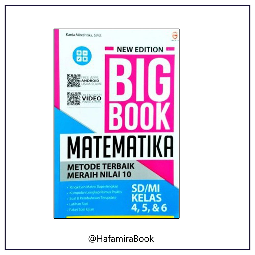 New Edition Big Book Matematika Sd Kelas 4 5 6 Shopee Indonesia