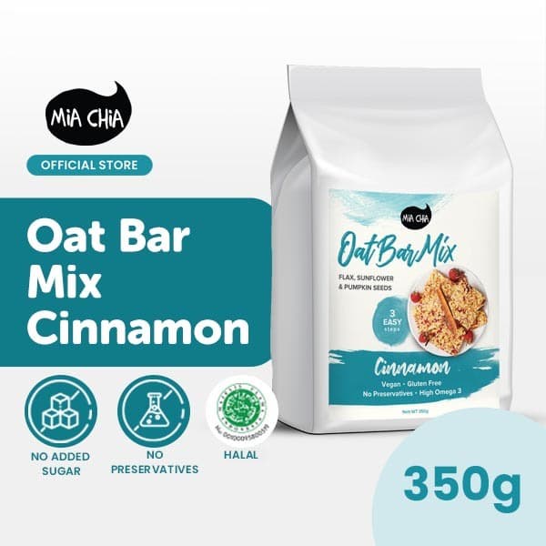 

Jual Mia Chia Oat Bar Cinnamon - Healthy Organic Granola