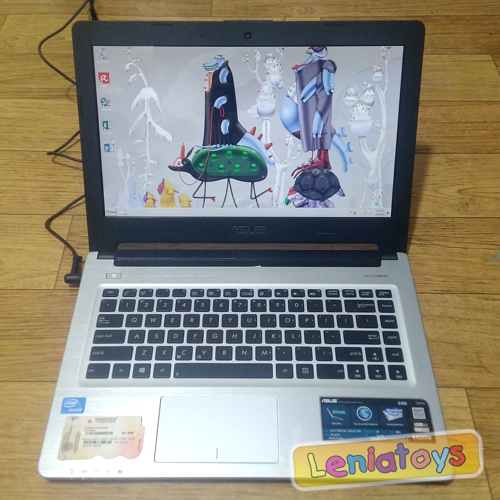 Laptop ASUS A46C HDD 500 RAM 2GB - Notebook Asus 14 inch