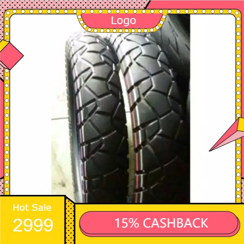 sepasang ban motor matic merk ASPIRA ring 14 all matic tubeles