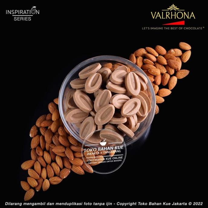 

Valrhona Inspiration Amande ALMOND 500gr Coklat Couverture Chocolate ---NEW---