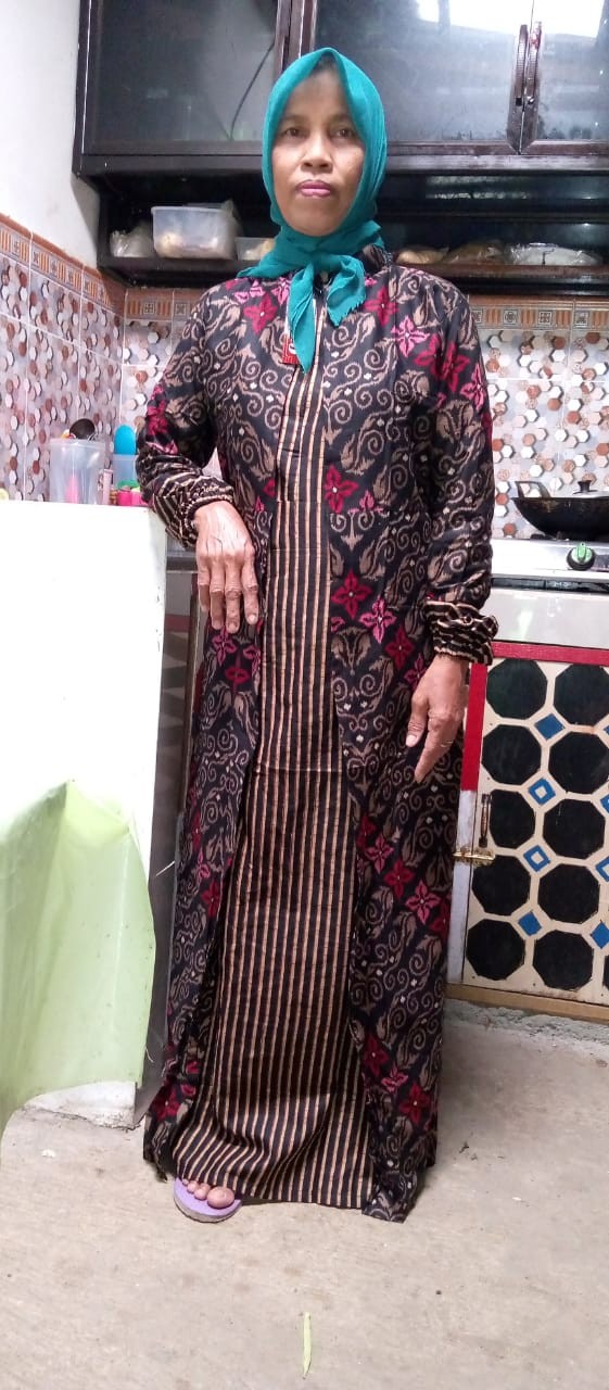 Gamis Batik Manggar,padi,sekar,cantik,kubis,kipas,daun,kupu