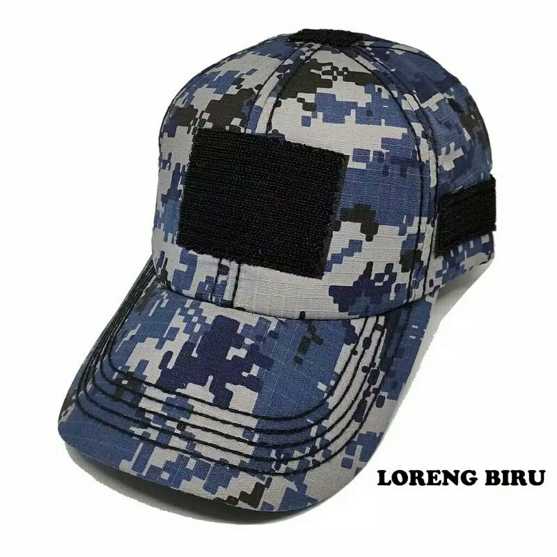 TOPI TAKTIKAL TOPI TACTICAL VELCRO TOPI KOMANDO TOPI TNI TOPI LORENG TOPI MILITER TOPI ABRI MURAH