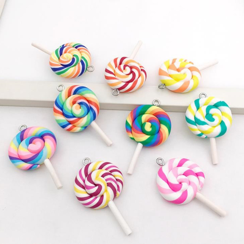 Hbid 32Pcs Charms Bentuk Permen Gummy Bear Bahan Resin Untuk Membuat Perhiasan DIY