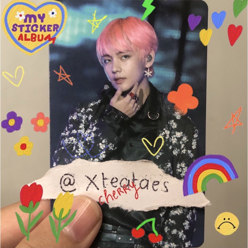 photocard taehyung ly seoul