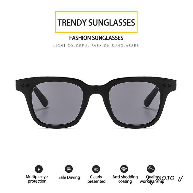 Kacamata Hitam Kecil Warna Permen Gaya Korea Untuk Pria Dan Wanita ol2