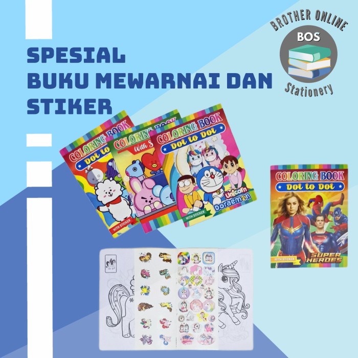 

FBI Buku Mewarnai Anak/Belajar Mewarnai Gambar/Coloring Book/Education