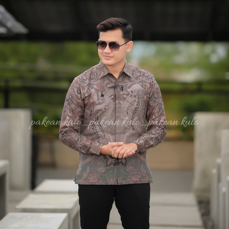 Batik Premium Pria Slimfit || Motif Bisma