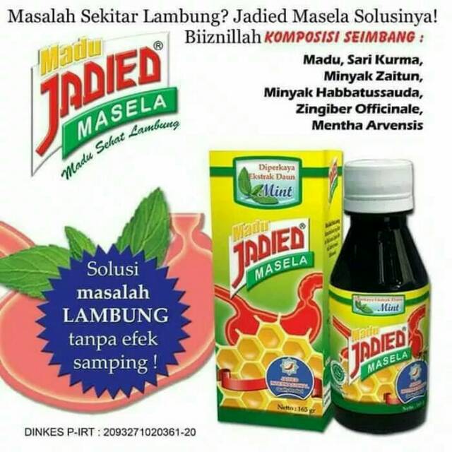

Madu Masela Madu sehat lambung