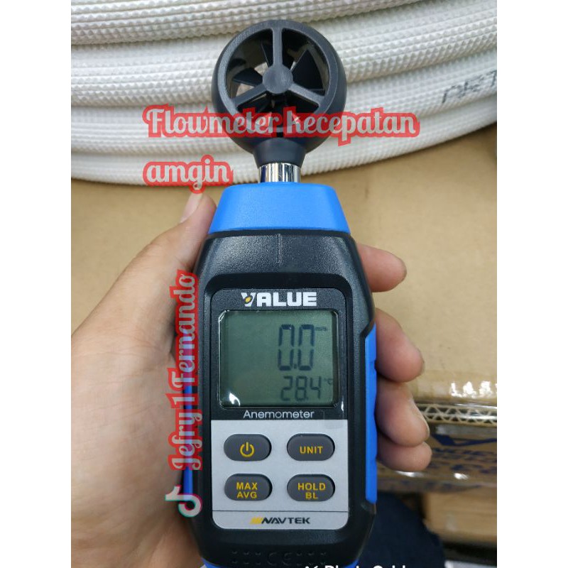 ANEMOMETER VALUE VMA 1 FLOWMETER KECEPATAN ANGIN