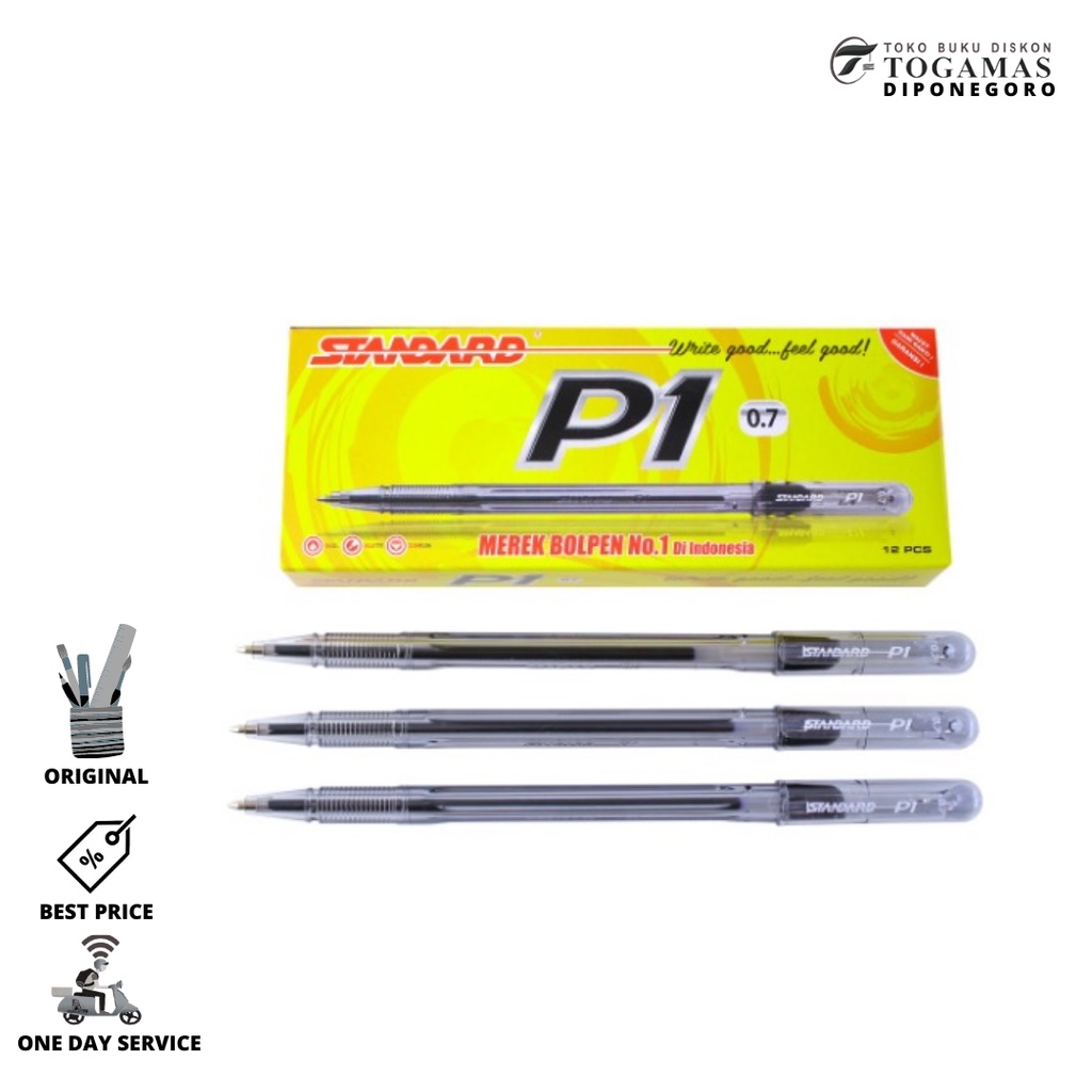 

BALLPEN P1 BULLET TIP 0.7 STANDARD