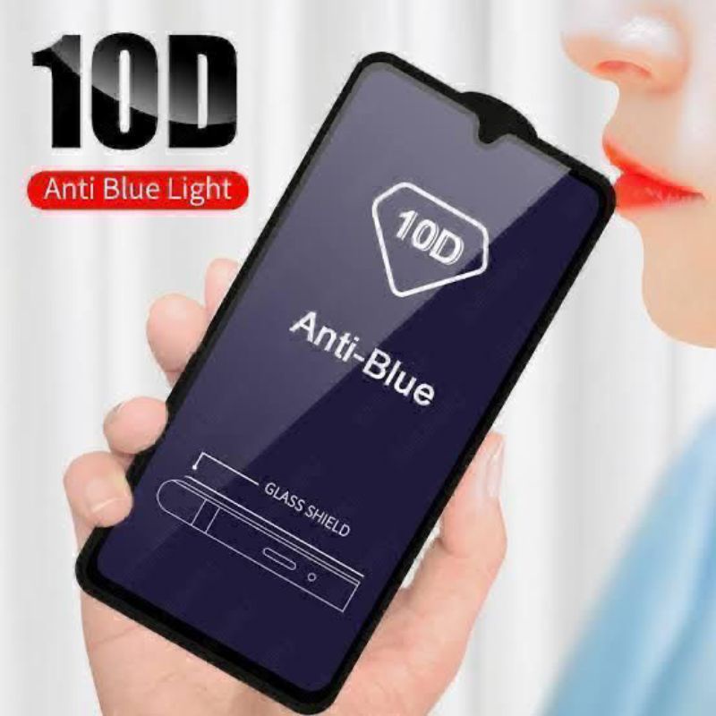 Tempered Glass Anti Blue Vivo Y91c Y90 Y90i Y91 Y91i Y93 Y93s Y95 Y97 Tg Anti Blue Light Radiasi Full Layar