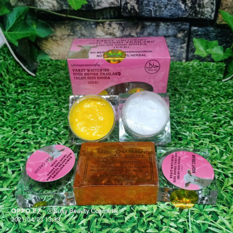 PAKET CREAM SUSU DOMBA HOLOGRAM ORIGINAL 15 gram// CSD Gold Cream Susu Domba Mini 15gr