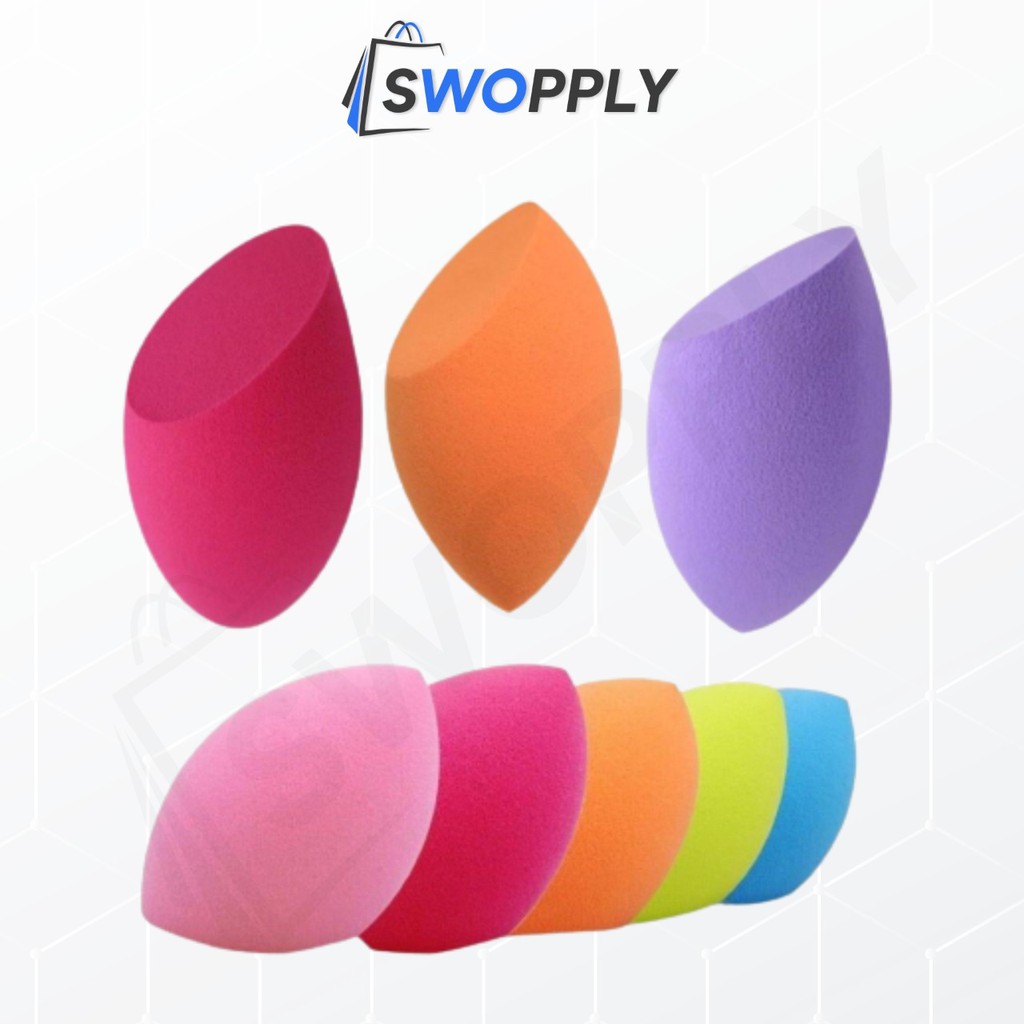 Swopply Beauty Sponge Blender Teardrop Spons Blender Make Up Telur