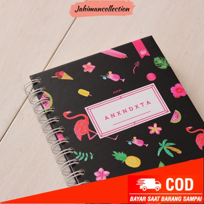 

✨ BISA COD ✨ Notebook Custom Buddybooks Custom Buku Jurnal Polos Planner PATTERN 14 - Size A6