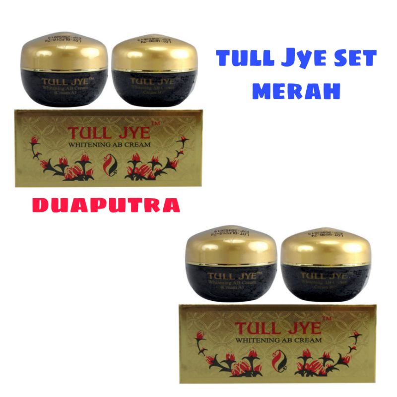 Tull Jye Whitening AB Merah / Tull Jye Cream Set Merah / Tull Jye Whitening Cream