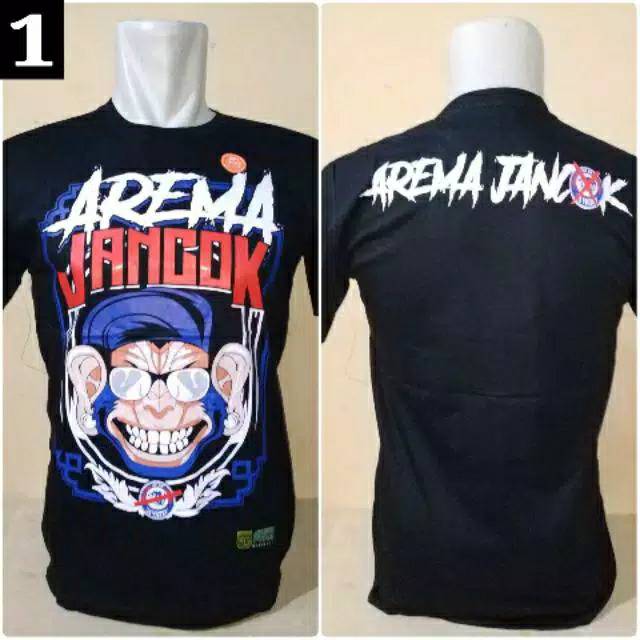 KAOS TSHIRT RASIS AREMA PERSIJA JANCOK