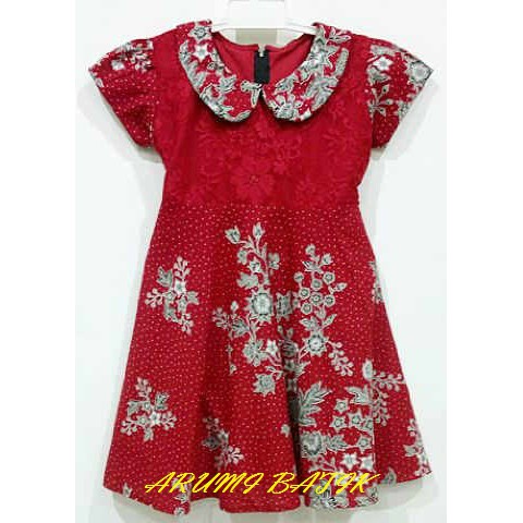 880 Model Baju Batik Anak Perempuan Umur 8 Tahun HD Terbaik