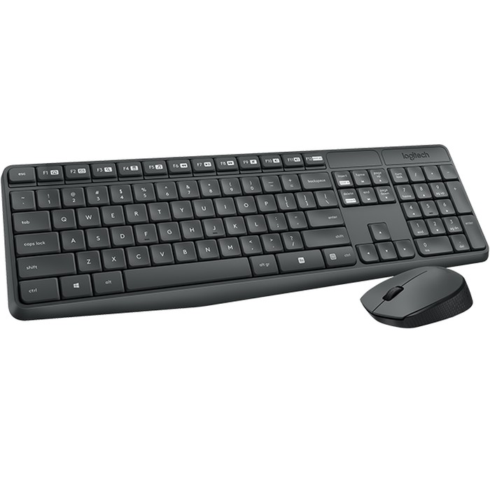 Keyboard Mouse LOGITECH Wireless MK235 - Garansi Resmi MK-235