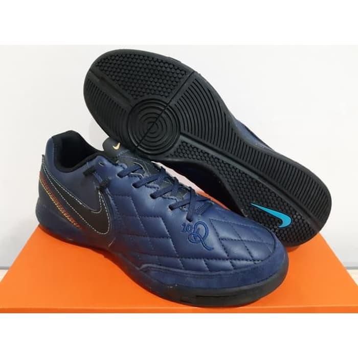 Sepatu Futsal Nike Tiempo LegendX 7 Academy Genio R10 Midnight Navy