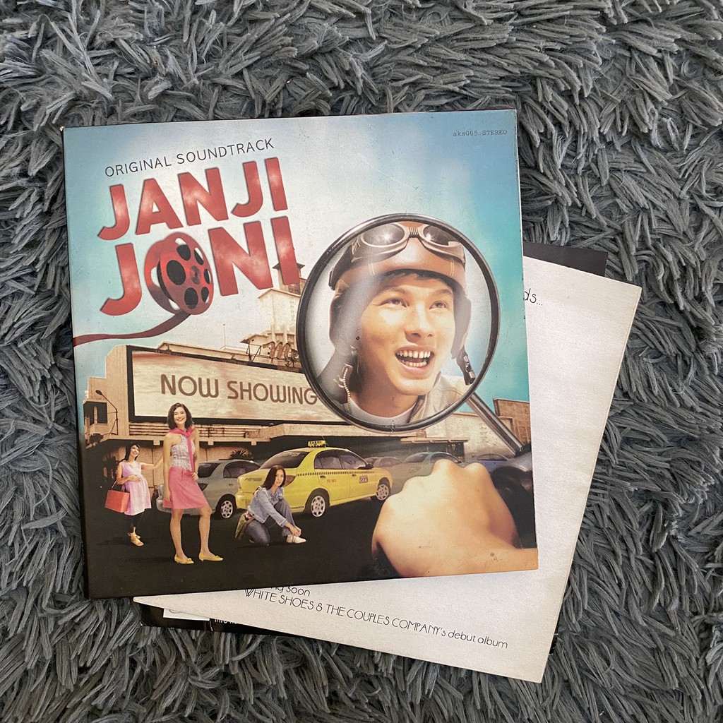 Preloved CD Soundtrack film janji joni BEKAS