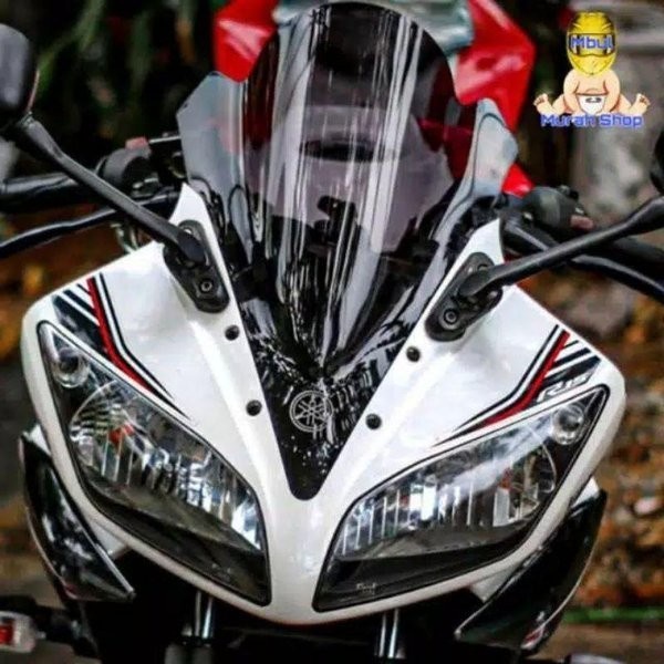 visor windshield yamaha r15 v3 new 2018 bahan akrilik acrylic tebal