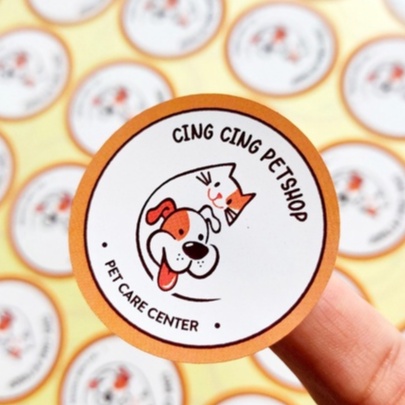 

Cetak Stiker Label Chromo / Stiker / label / chromo/ stiker cutting