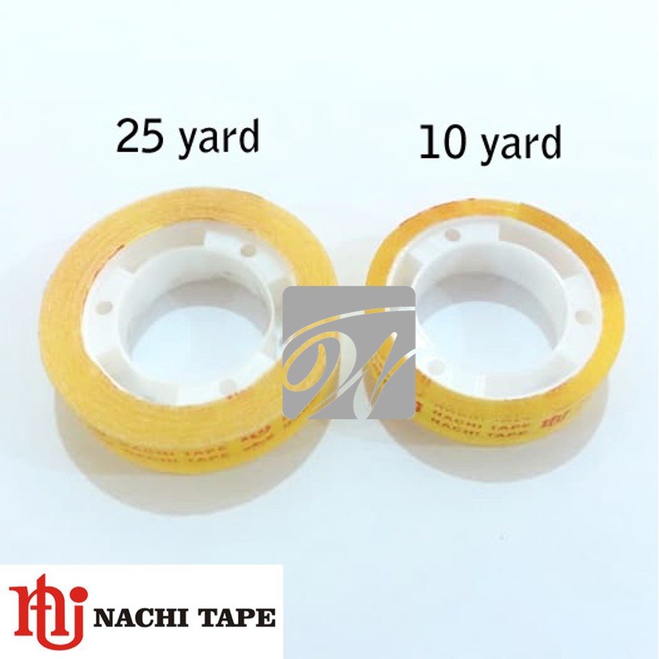 

ISOLASI Nachi Kecil 1/2" x 10 yard dan 1/2" x 25 yard