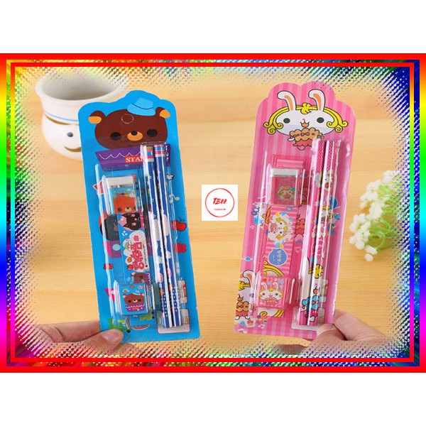 

TB0102 - Set Alat Tulis Anak Gambar Kelinci Stationery 5 IN 1 COD