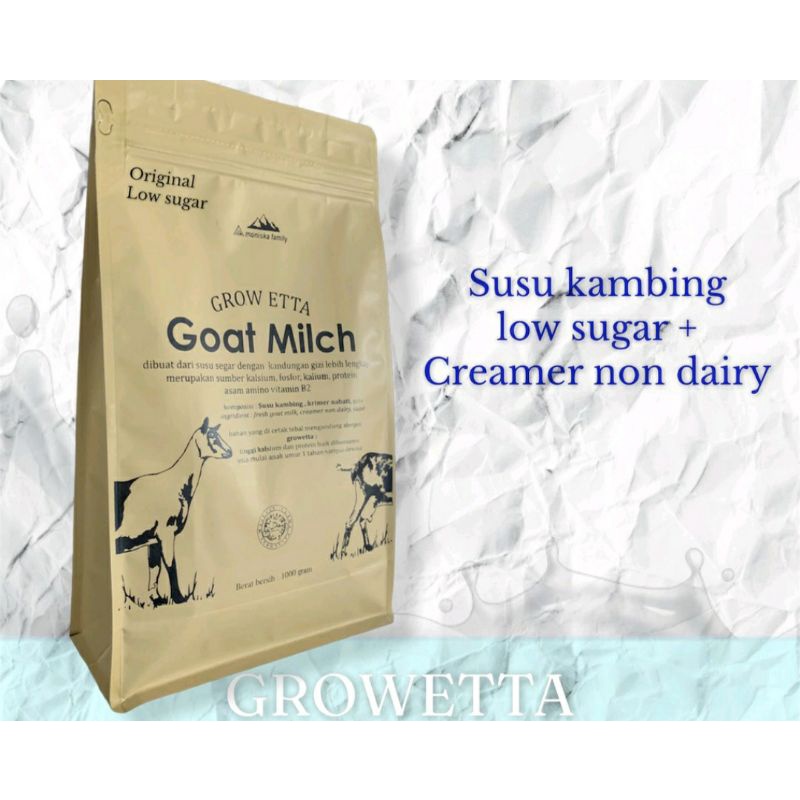 

Susu Kambing Premium Low Sugar