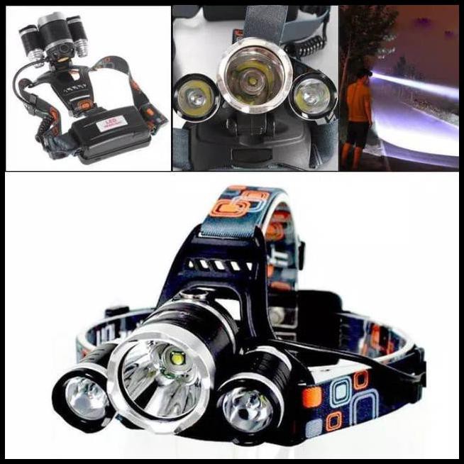 Senter Kepala Headlamp Cree Xm-L T6 5000 Lumen