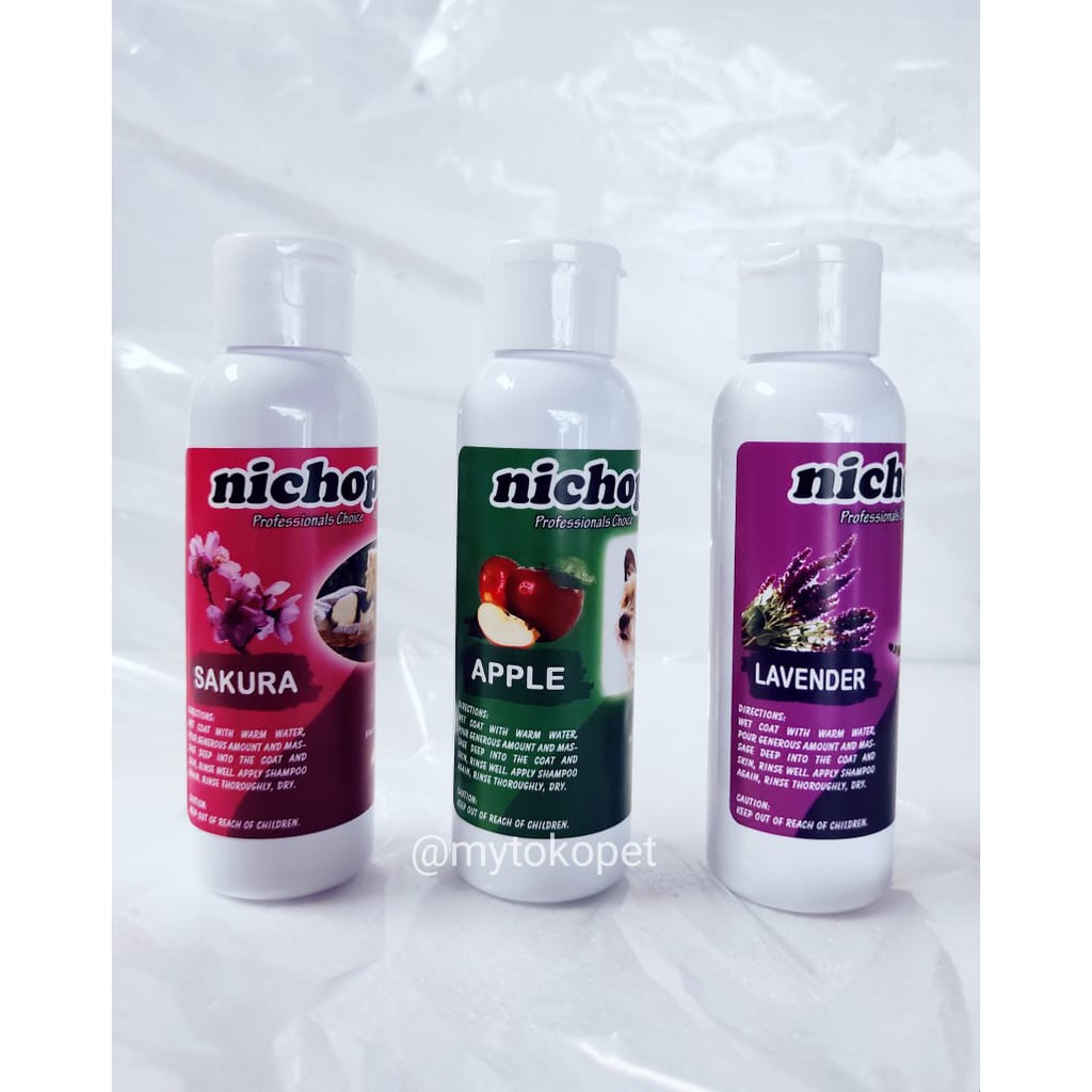 Shampoo Kucing 3in1 NICHOPET 100ML