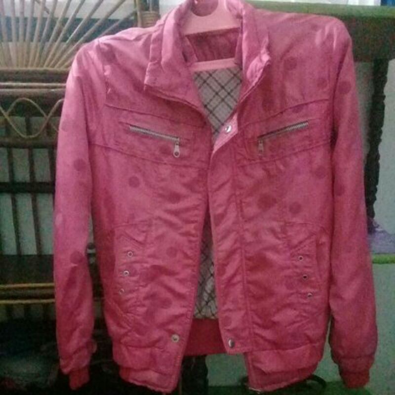 PL Jaket parasut thiago forever