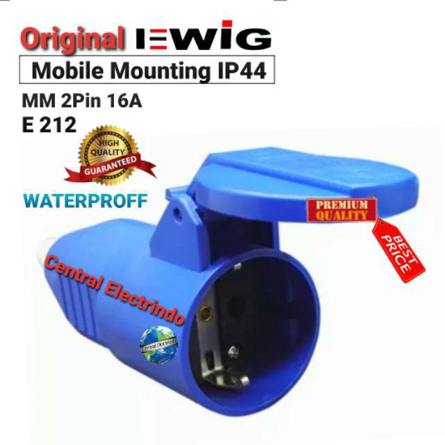 Mobile Mounting Coupler 2Pin 16A (E212) EWIG.