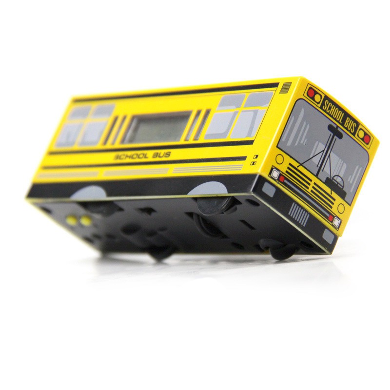 Driving Alarm Clock School Bus Model - Anti Fall Down Sensor