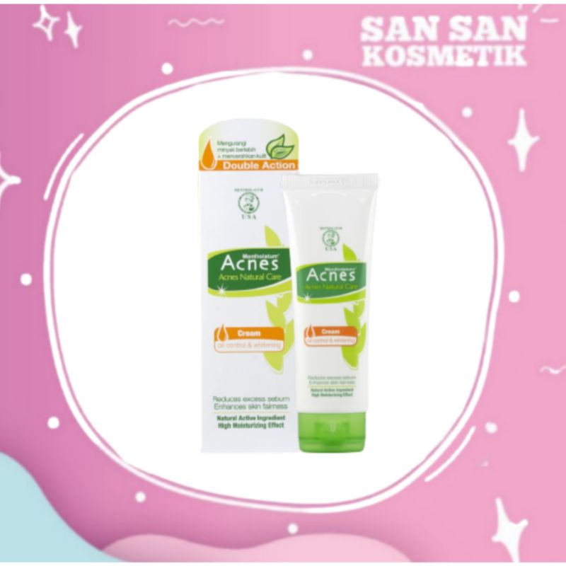 Acnes Cream Oil Control &amp; Whitening 40 gr