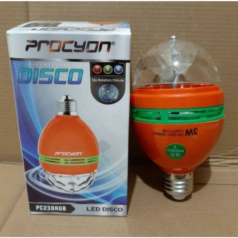 Lampu disco 3W.