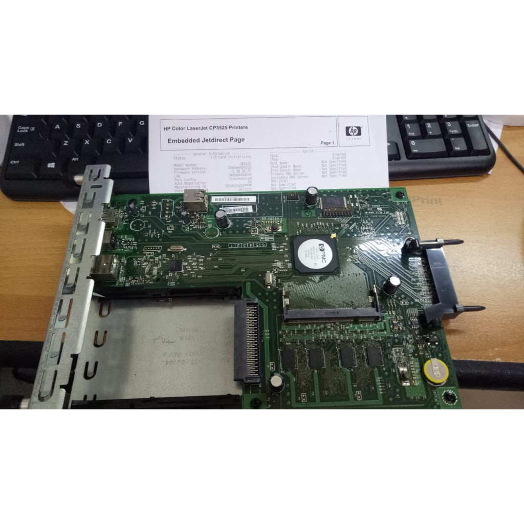 FORMATTER MAIN CONTROL BOARD CE859-60001 HP CP3525 CP3525N 3525 CP3525DN