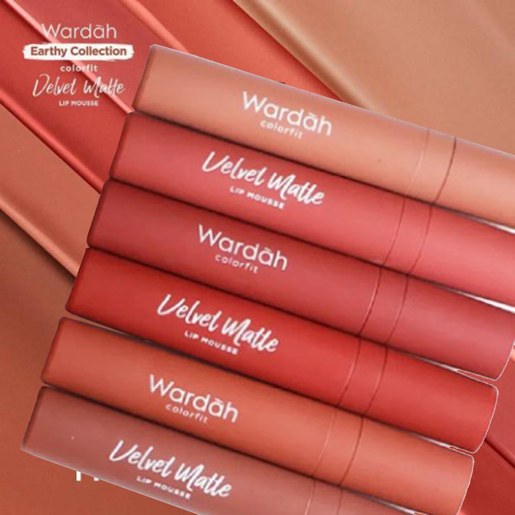 Wardah Colorfit Velvet Matte Lip Mousse