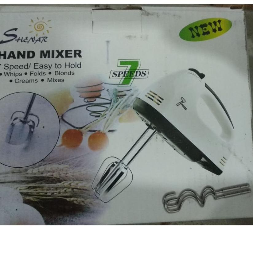 Jual Shenar Hand Mixer Mixer Tangan Elektrik 7 Speed Mixer Tangan