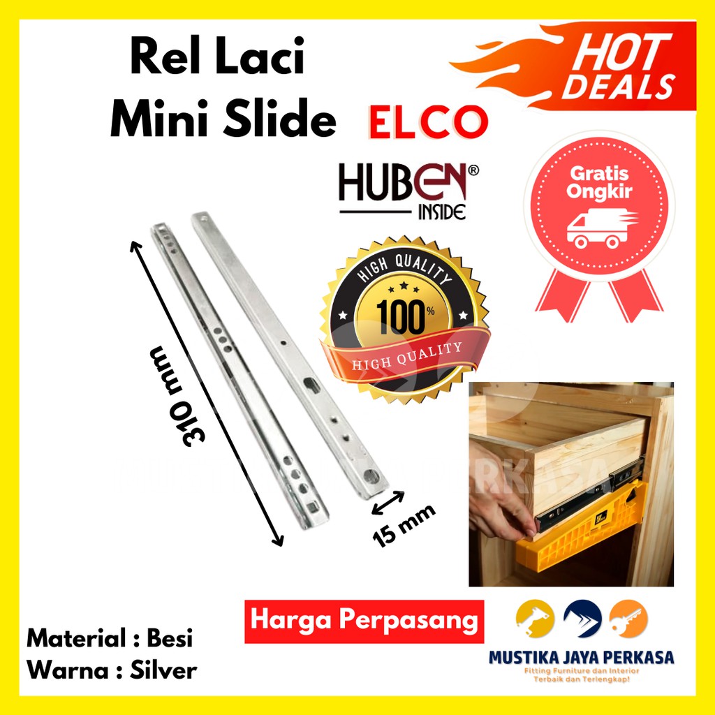 Rel Laci Mini Slide Lemari Kecil Minimalis Murah