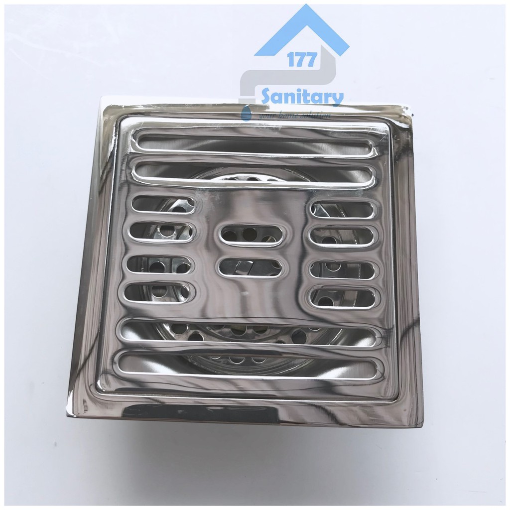 Saringan Got Stainless Tebal 615- Floor Drain Saringan Air Mandi drainer strainer Kuningan anti bau kecoa tikus /D41