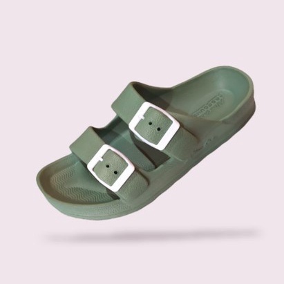 SANDAL BAN 2 GESPER NEW ERA PEREMPUAN TERLARIS LB E 11024 - BRAND SANDAL RUBBER CANTIK TERMURAH TAHAN AIR NYAMAN DIPAKAI SANDAL SELOP NEW ERA TERBARU