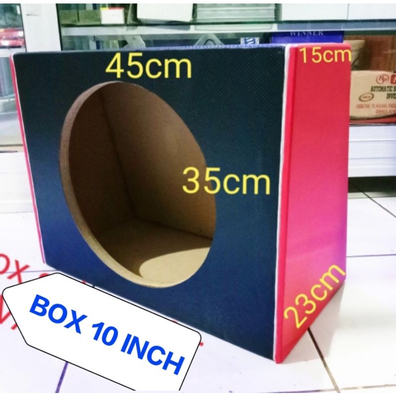 Box speaker subwoofer 12 inch avanza