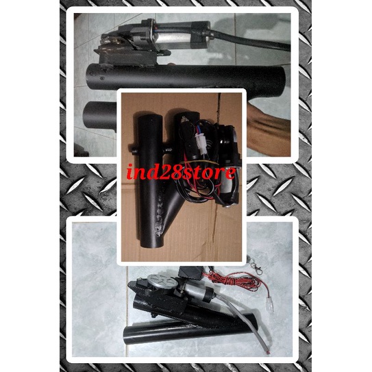 Valvetronic / Valvetronik Exhaust model 2 katup bisa suara (RACING & STANDAR)