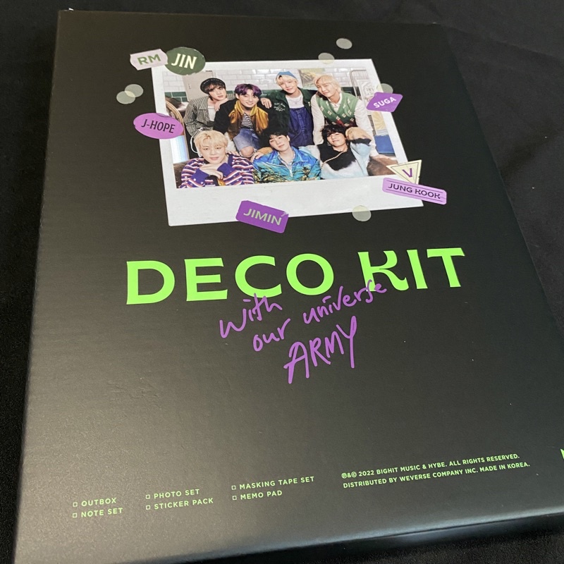 Sharing Deco Kit BTS