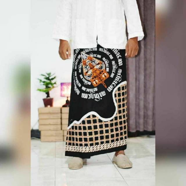 SARUNG BATIK SANTRI GUNUNGAN AKSARA JAWA / GROSIR BATIK MAHDA / BATIK HALUS PEKALONGAN